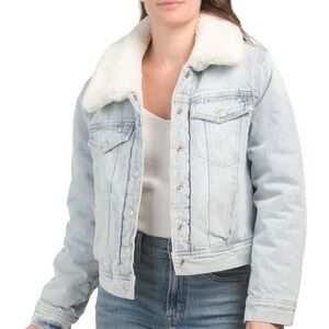 Oversized Sherpa Trucker Jacket